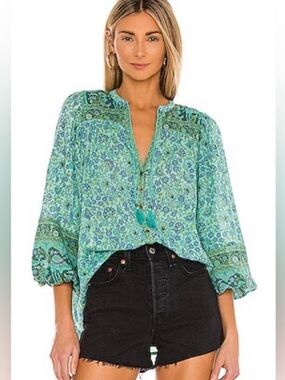 Spell & The Gypsy Sundown Blouse Small from Anthropologie like new Boho